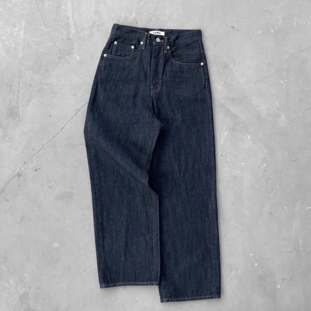 라벨아카이브 new baggy jeans indigo