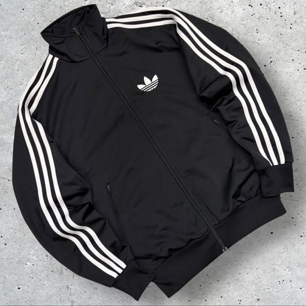 [95] 09s 아디다스 파이어버드 네이비 삼선 트랙탑 져지 C358