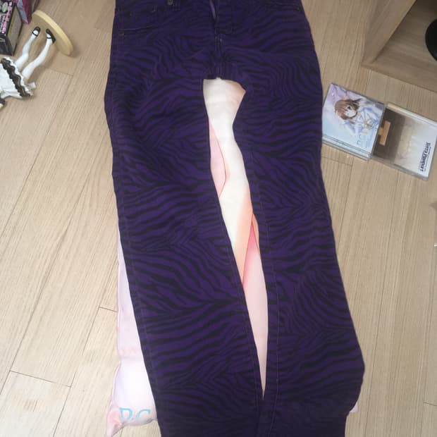 빈티지 긴바지 고스펑크 펑크 갸루 y2k