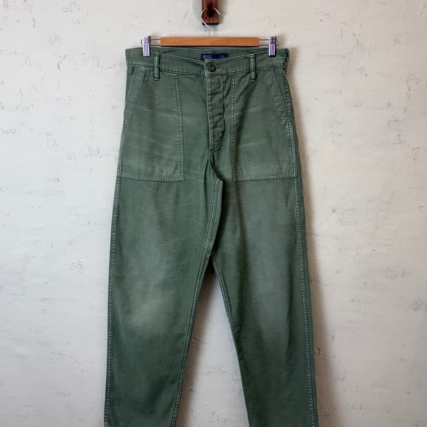 폴로랄프로렌 큐알라벨 퍼티그 팬츠