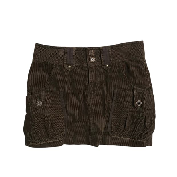 일본 빈티지 골덴 미니 스커트