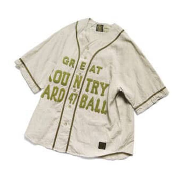 캐피탈 베이스볼 셔츠 베이지 3