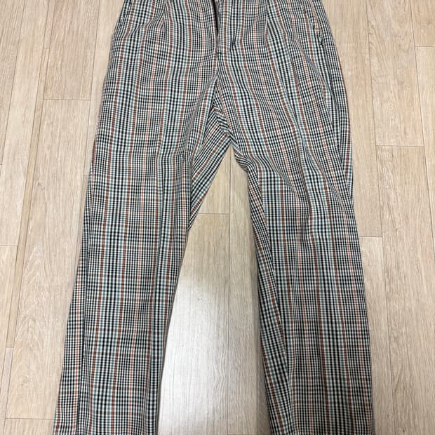 obey 체크 패턴 바지 사이즈 30
