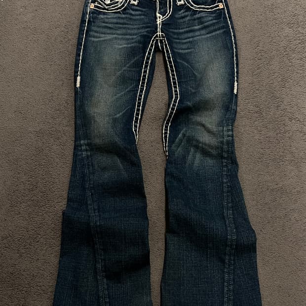 트루릴리전 조이 스티치 부츠컷 처분 