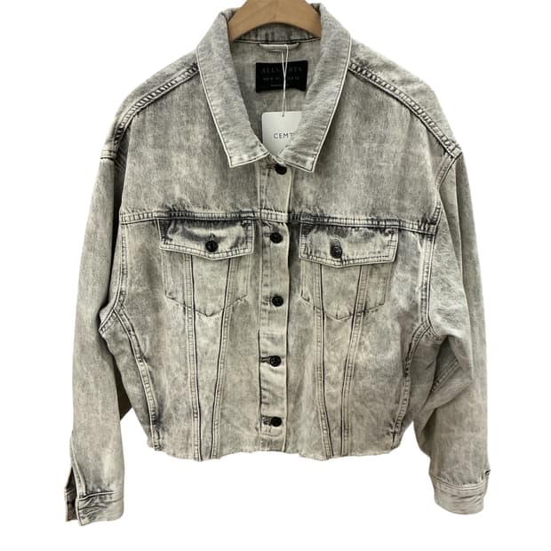 올세인츠 데님 자켓