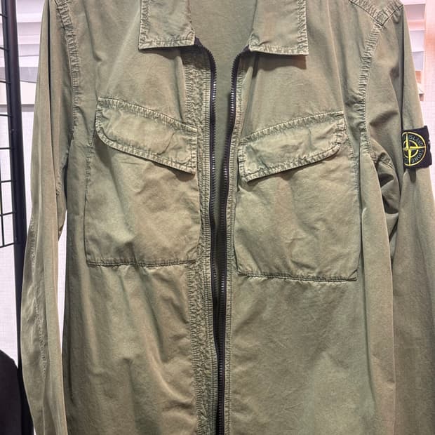 스톤아일랜드 올드이펙트 셔츠