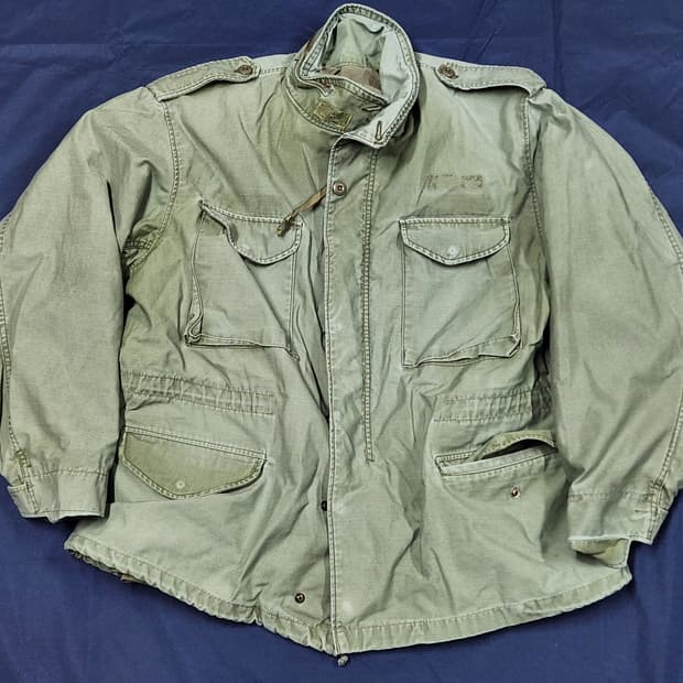 80s US Army M-65 field jacket XL