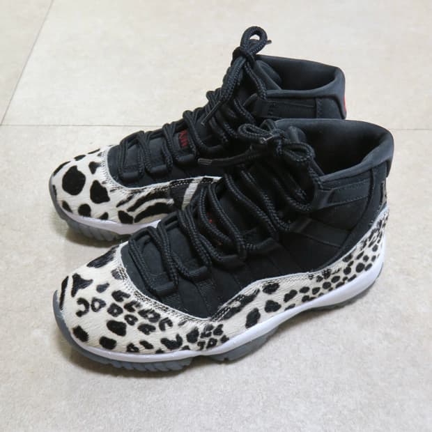 조던 11 레트로 애니멀 인스팅트 블랙 화이트