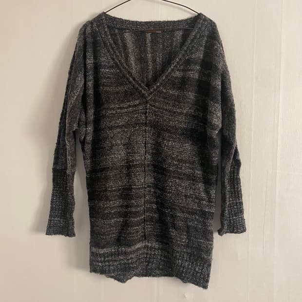 큐빈티지 갸루 모리걸 니트