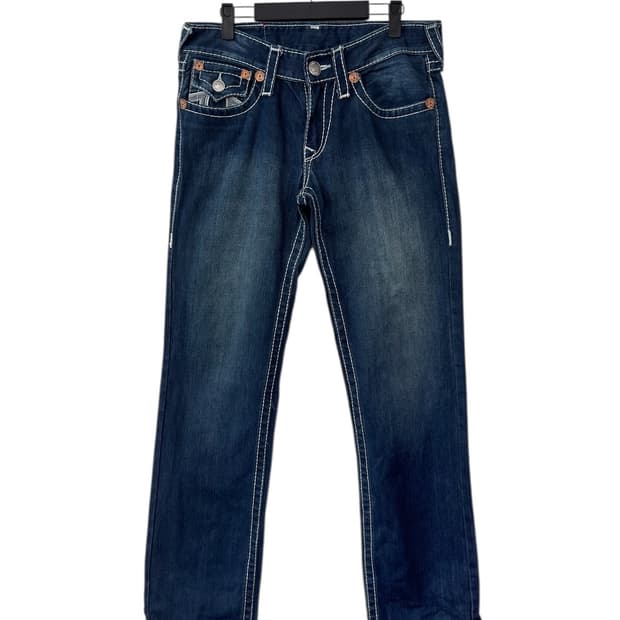 트루릴리젼 리키 수퍼티 로우라이즈 데님팬츠