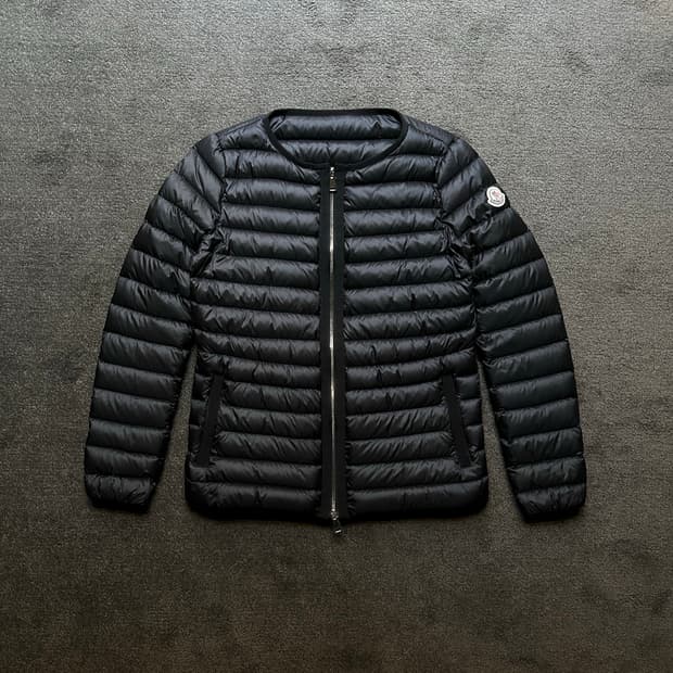 몽클레어 블랙 경량 패딩 0사이즈 [XS]