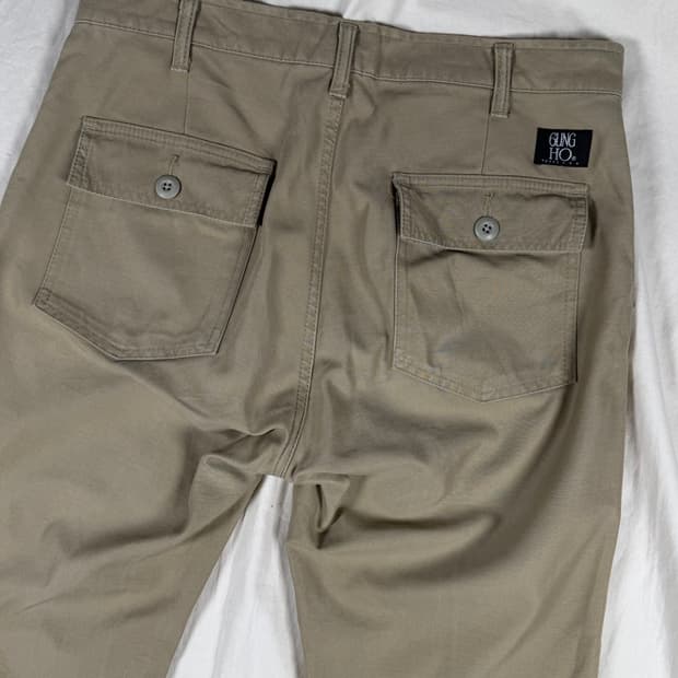 궁호 면바지 치노 팬츠 바지
