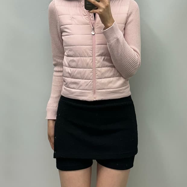 폴로 랄프로렌 니트 패딩 자켓