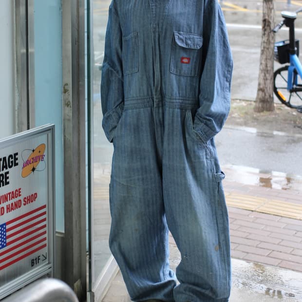 디키즈 히코리 커버올 