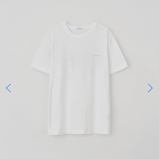 타낫 little bonnet duck 티셔츠  화이트  