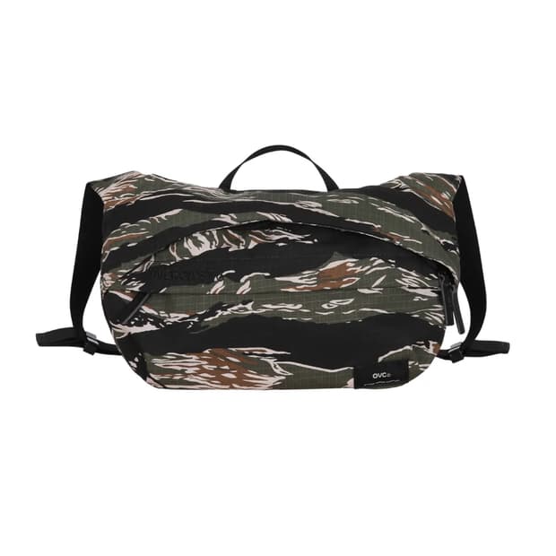 오버캐스트 타이거 카모 슬링백 웨이스트백