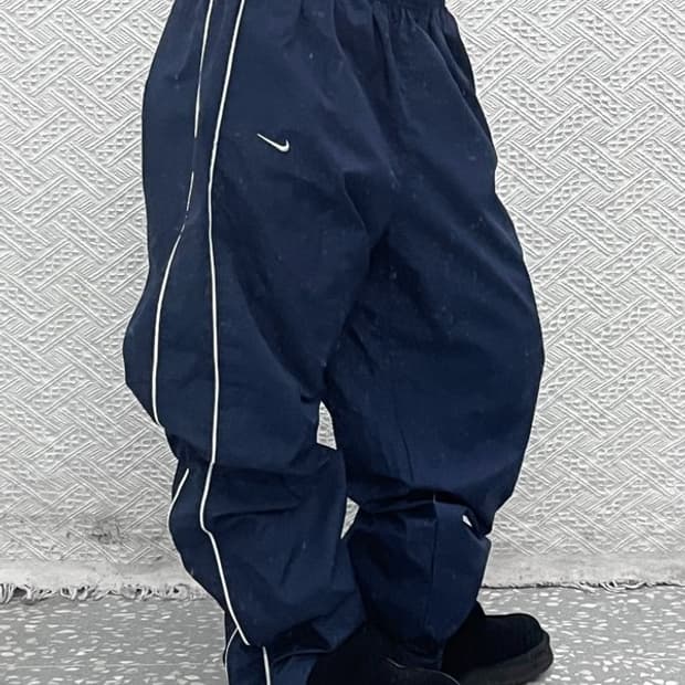 나이키 올드스쿨 레트로 빈티지 빅 바람막이 트랙팬츠 XL C10046