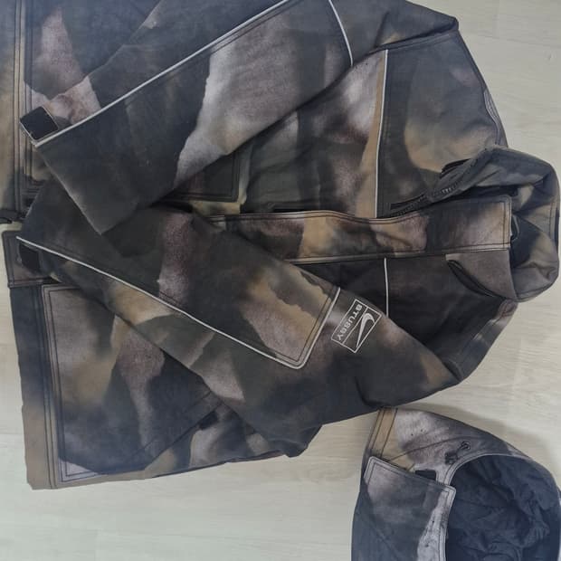 나이키 X 스투시 남성 유틸리티 카모 후드 자켓 HQ8520-900