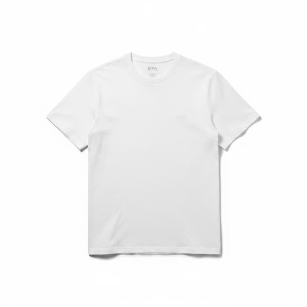 휴고보스 기본 반팔티 화이트 L