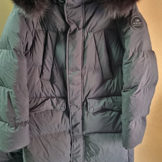 아이더 여성 구스 롱패딩 