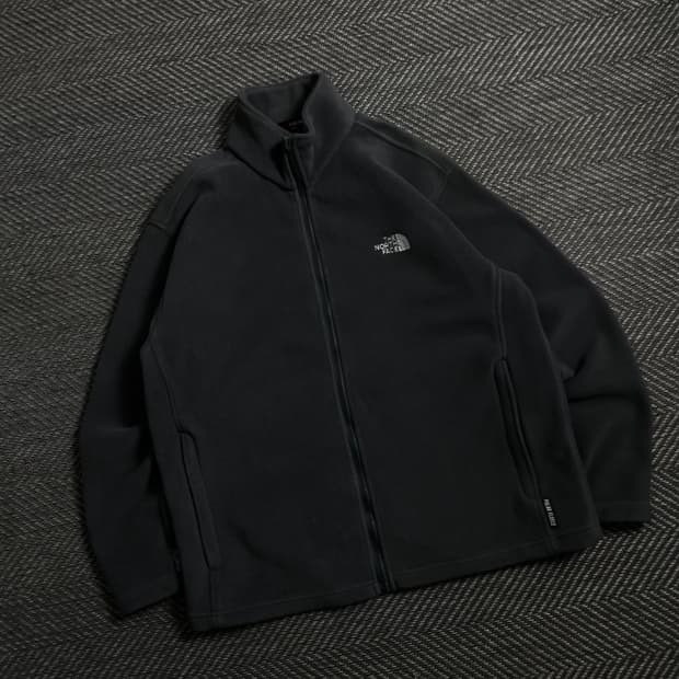 노스페이스 그레이 마운틴 플리스 집업 자켓 y 4392