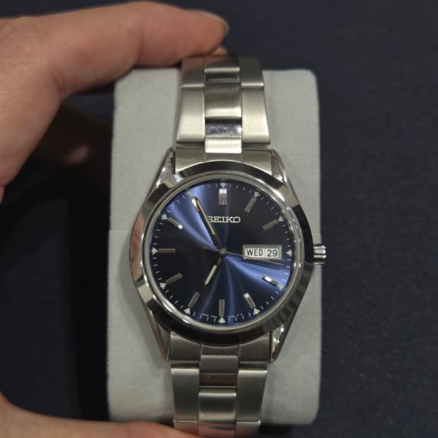 90s 세이코 빈티지 시계 청판 7N43-9080