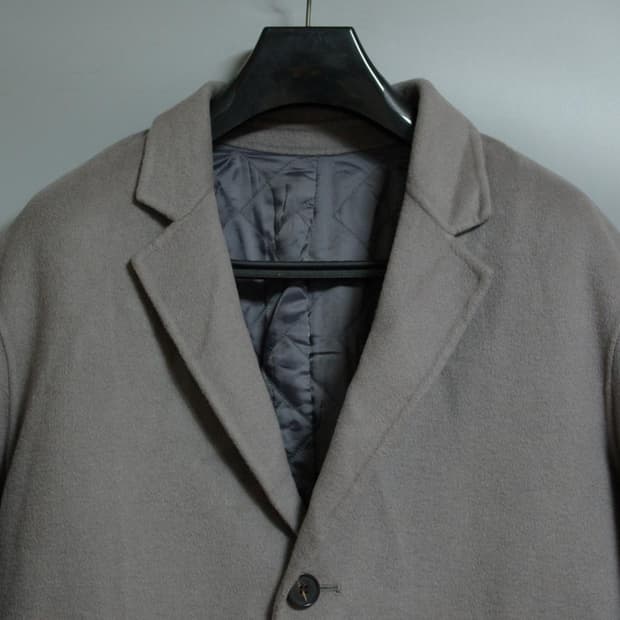 플랙진 울캐시미어 코트 L