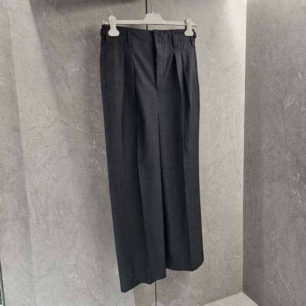 르메르 와이드 그레이 팬츠