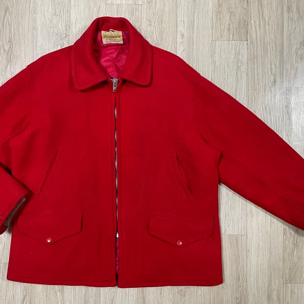 105~110) 50's JC페니 울 매키노자켓(RRL&LVC&폴로)
