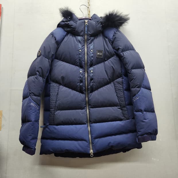 K2 800 후드털 구스다운 패딩 95(M)