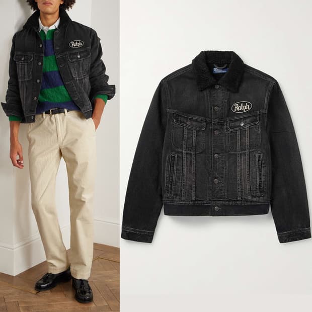 폴로랄프로렌 신상 트러커자켓