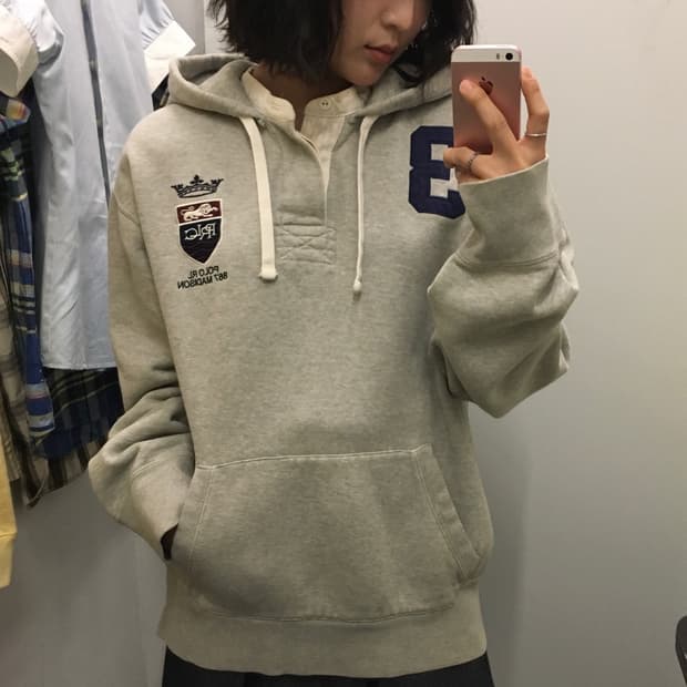 폴로 랄프로렌 럭비 867 후드티
