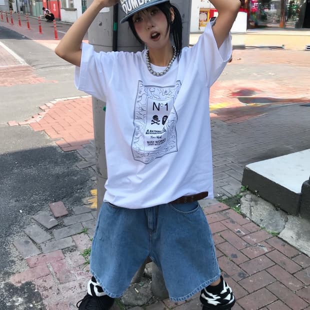 < Bape X Neighborhood Collaboration T-sh