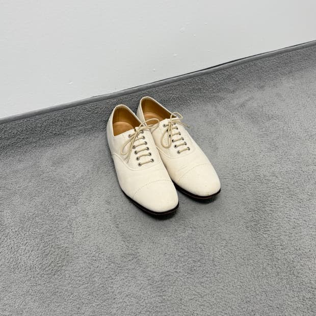 Margaret Howell canvas oxford shoes
