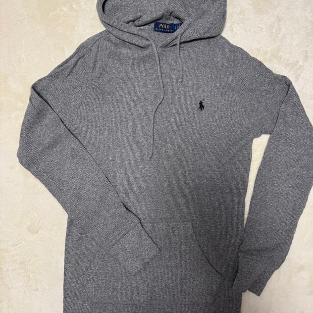 폴로 니트 후드티