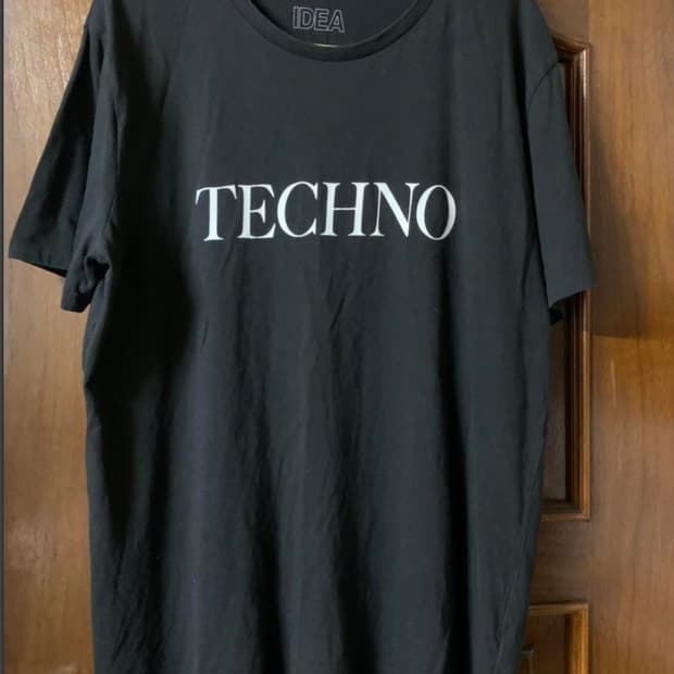 [XL]IDEA 아이디어 TECHNO 반팔티셔츠