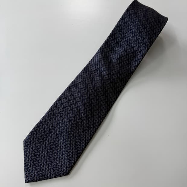 빈티지 실크 넥타이 8.7cm