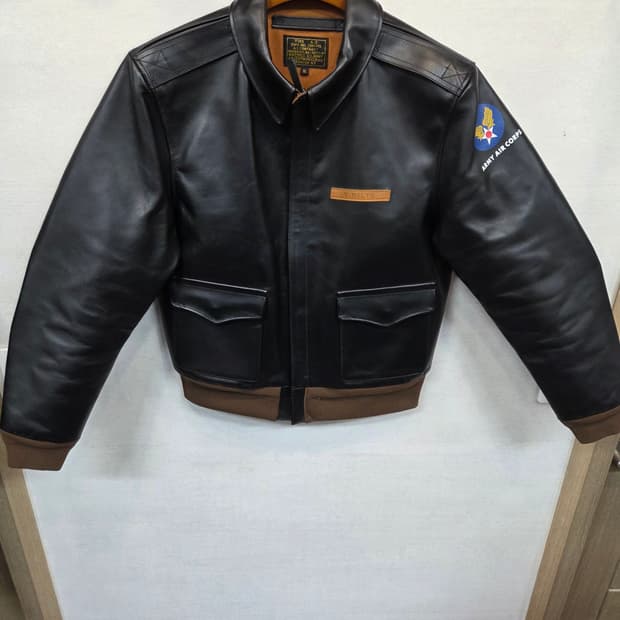 밀리터리 에어포스 a-2 말가죽 항공자켓 xl