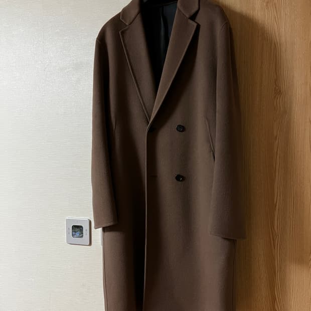 타임옴므 캐시미어 더블코트