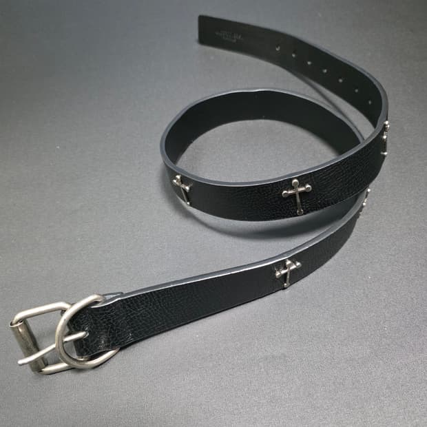 언더커버 마녀기 크로스 레더 벨트 언더커버리즘 고스 아카이브