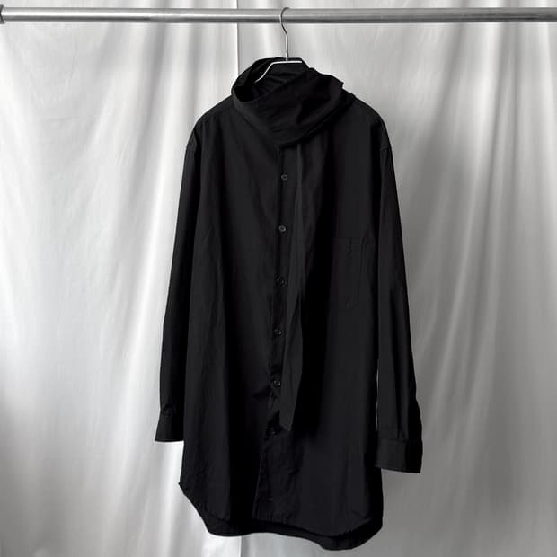 Yohji Yamamoto Pour Homme 25SS 스카프 셔츠