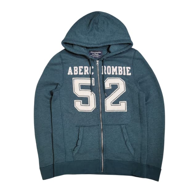 A&F 아베크롬비 그린 후드집업