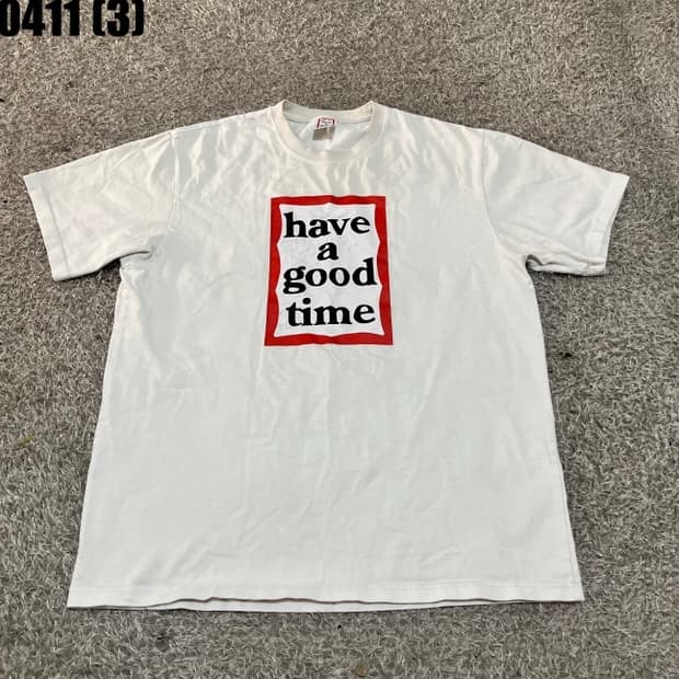 헤브어굿타임 반팔티셔츠