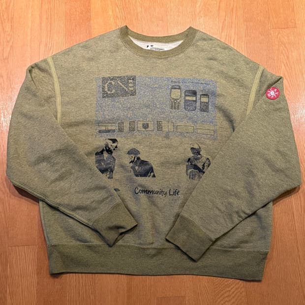 Cav Empt 그래픽 스웻셔츠