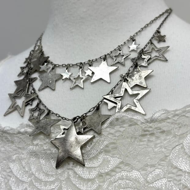 빈티지 별 목걸이