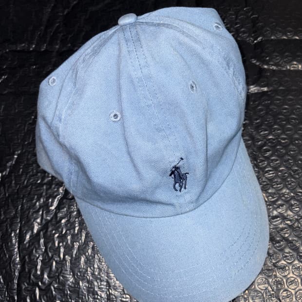 폴로 볼캡 스카이블루(연청)