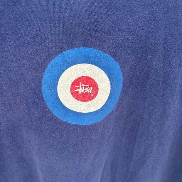 90s Stussy Target 티셔츠