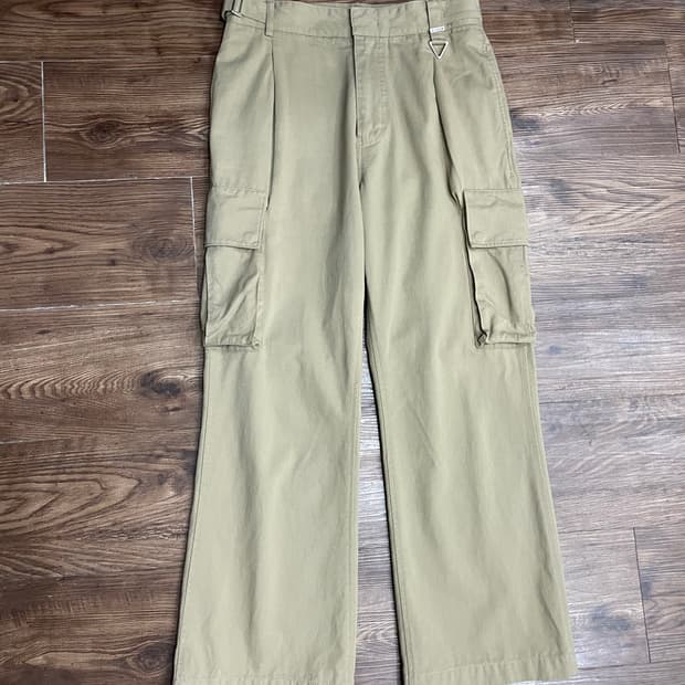 솔리드옴므 21SS 카고팬츠 베이지 46