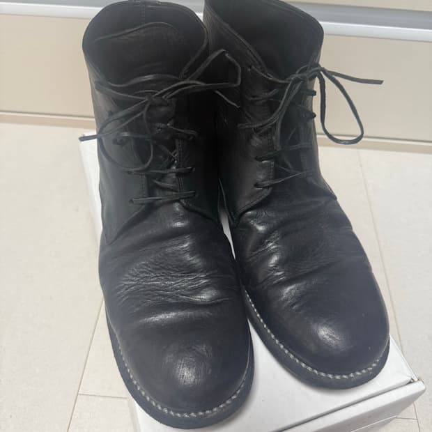 구이디 793 레이스업 앵글 부츠 45사이즈(280)