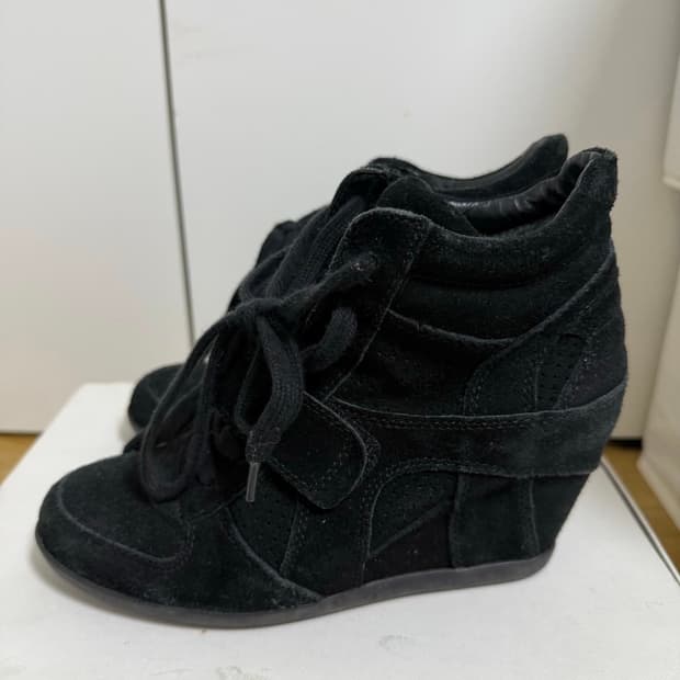 아쉬 보위스니커즈 블랙 (ash)